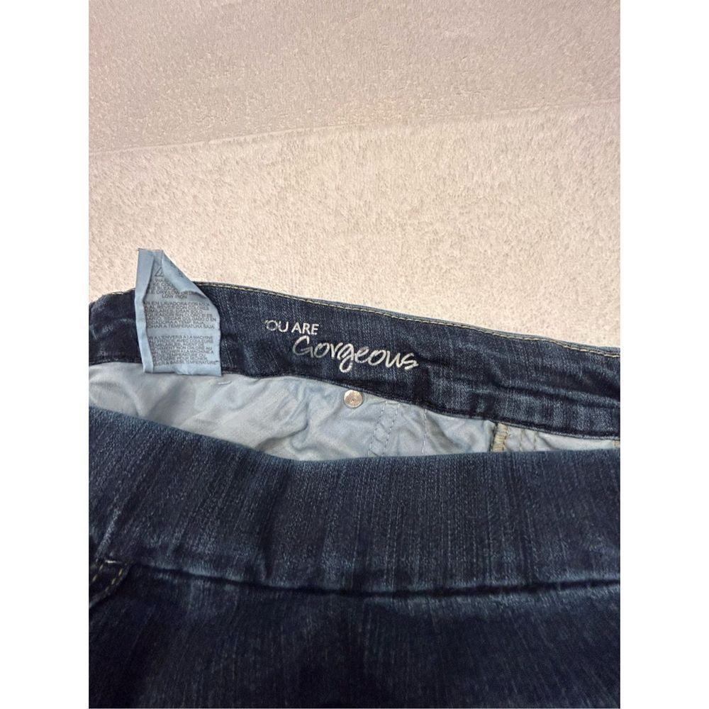 Lee Style Up 16 medium dark blue pull on pants - Picture 4 of 10